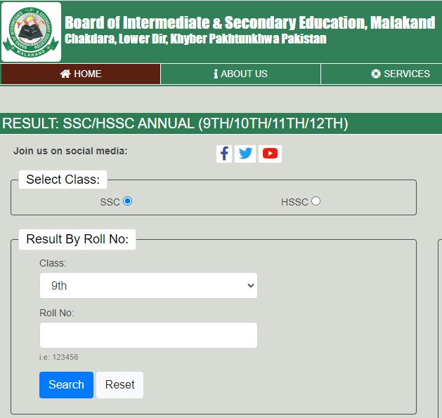 12th Class Result 2022 BISE Malakand Board