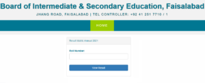 BISE Faisalabad Board 10th Class Result 2023 FSD 10th Result