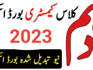 10th Class Chemistry Paper Scheme 2023 for All Punjab Boards