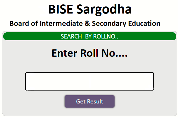 10th Class Result 2023 BISE Sargodha Board