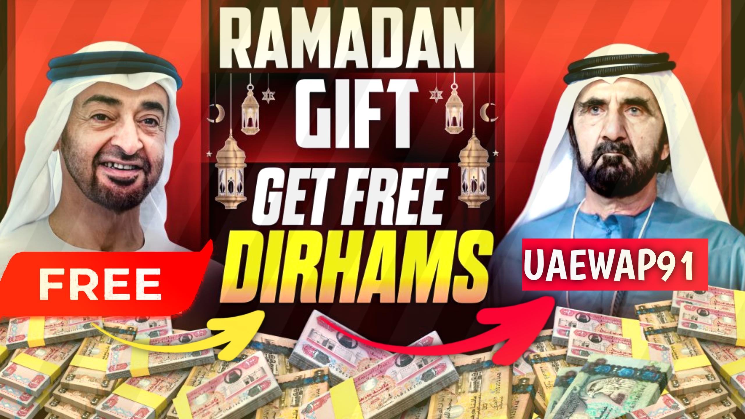 Getting Free Dirhams: Realistic Methods of Making Money Online And Offline